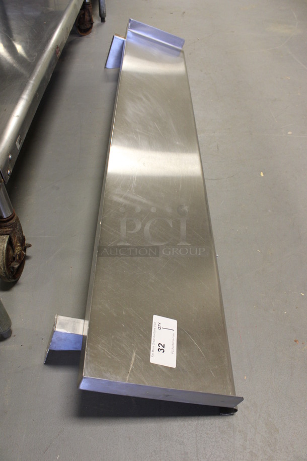 Stainless Steel Shelf. 66x14x8. (Room 130) - Image 2 of 3
