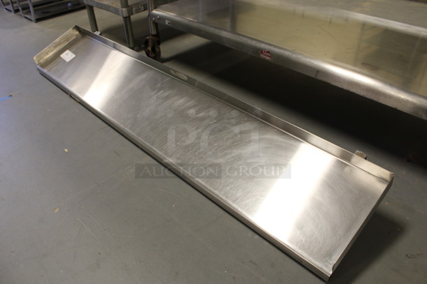 Stainless Steel Shelf. 66x14x8. (Room 130) - Image 3 of 3