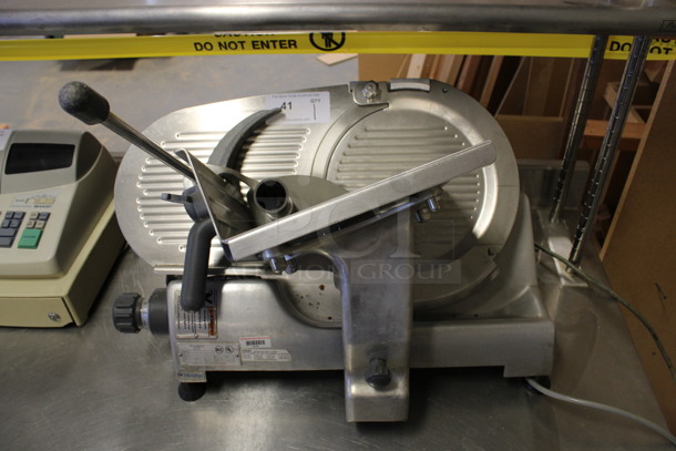 Hobart Model 2612 Stainless Steel Commercial Countertop Meat Slicer. 120 Volts, 1 Phase. 28x23x24. (Room 130)