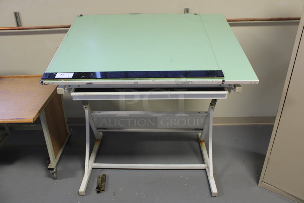 Drafting Table. 50x38x50. (Room 130) - Image 1 of 5