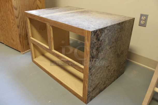 Wood Pattern Frame. 30x20x20. (Room 130) - Image 3 of 4