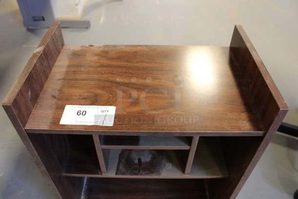 Wood Pattern Transport Cart on Casters. 19x12x25.5. (Room 130) - Image 3 of 5