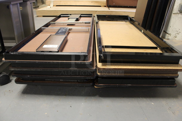 ALL ONE MONEY! Lot of 7 Various Folding Tables! Includes 72x24x29. (Room 130) - Image 2 of 5