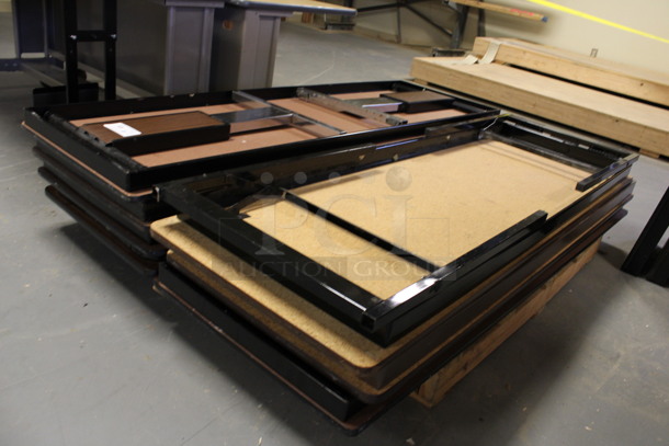 ALL ONE MONEY! Lot of 7 Various Folding Tables! Includes 72x24x29. (Room 130) - Image 4 of 5
