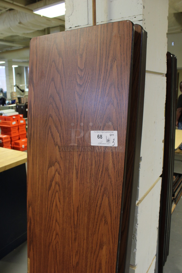 3 Various Folding Tables. Includes 72x18x29. 3 Times Your Bid! (Room 130) - Image 2 of 4