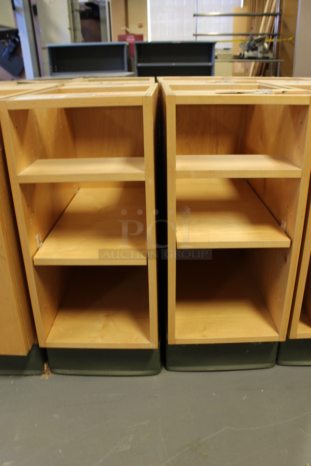 4 Wooden Cabinet Frames. 12x24.5x29. 4 Times Your Bid! (Room 130) - Image 2 of 5