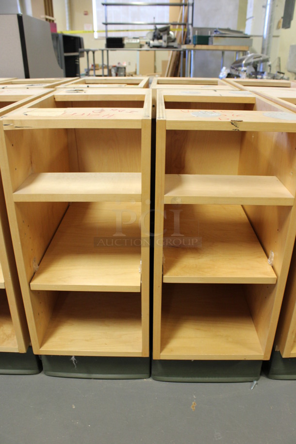 4 Wooden Cabinet Frames. 12x24.5x29. 4 Times Your Bid! (Room 130) - Image 3 of 5
