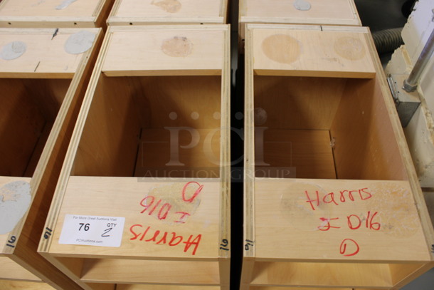 2 Wooden Cabinet Frames. 12x24.5x29. 2 Times Your Bid! (Room 130) - Image 5 of 5
