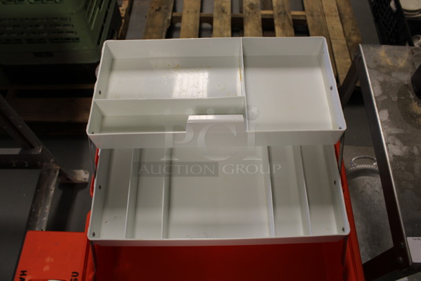 3 Flambeau PM 2072 Orange Poly Boxes. 19x10.5x10. 3 Times Your Bid! (Room 130) - Image 3 of 7