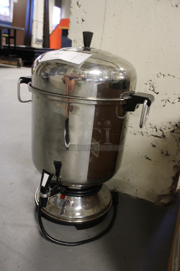 Metal Countertop Coffee Urn. 13x11x18. (Room 130) - Image 2 of 3