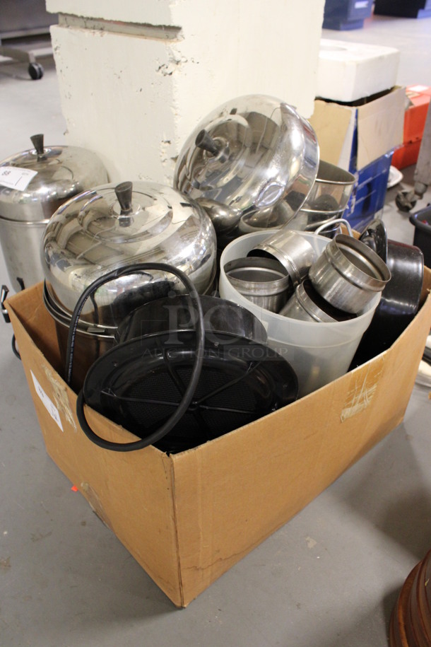 ALL ONE MONEY! Lot of Various Metal Pieces to Coffee Urns! (Room 130) - Image 2 of 5
