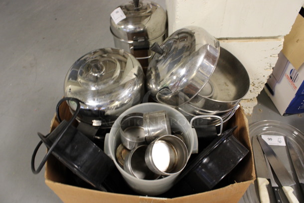 ALL ONE MONEY! Lot of Various Metal Pieces to Coffee Urns! (Room 130) - Image 3 of 5