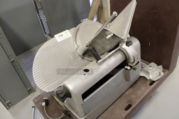 Stainless Steel Commercial Countertop Meat Slicer. 26x21x25. (Room 130) - Image 10 of 10