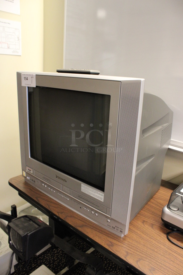 Panasonic Model PV-DF2036M 21" Television w/ Built In DVD and VCR Players. 120 Volts, 1 Phase. (2nd Floor: Room 220) - Image 2 of 7
