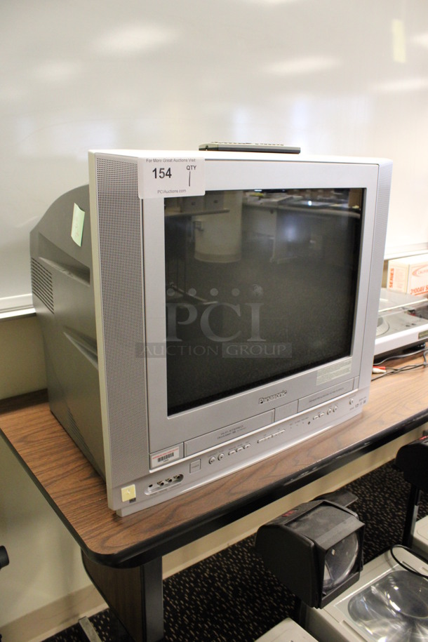 Panasonic Model PV-DF2036M 21" Television w/ Built In DVD and VCR Players. 120 Volts, 1 Phase. (2nd Floor: Room 220) - Image 3 of 7