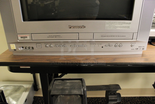 Panasonic Model PV-DF2036M 21" Television w/ Built In DVD and VCR Players. 120 Volts, 1 Phase. (2nd Floor: Room 220) - Image 4 of 7