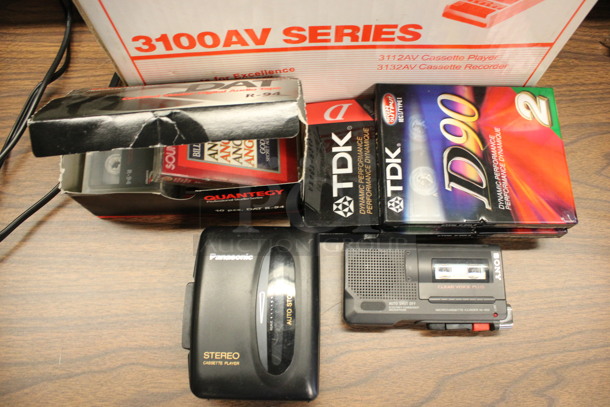 ALL ONE MONEY! Lot of Sony Cassette Player, Panasonic Cassette Player  Various Cassettes! (2nd Floor: Room 220) - Image 2 of 4