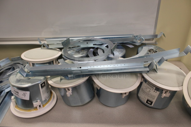9 JBL Model 26CT Ceiling Loudspeakers w/ Metal Flush Ceiling Mount Brackets. 10x10x8.  9 Times Your Bid! (2nd Floor: Room 220) - Image 3 of 5