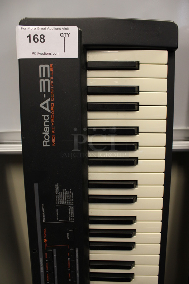 Roland Model A-33 Keyboard. 120 Volts, 1 Phase. 47x10.5x3.5. (2nd Floor: Room 220) - Image 4 of 8