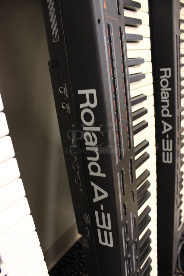 Roland Model A-33 Keyboard. 120 Volts, 1 Phase. 47x10.5x3.5. (2nd Floor: Room 220) - Image 6 of 8