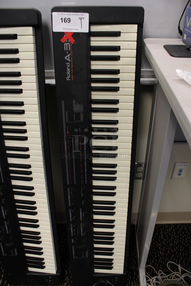 Roland Model A-33 Keyboard. 120 Volts, 1 Phase. 47x10.5x3.5. (2nd Floor: Room 220)
