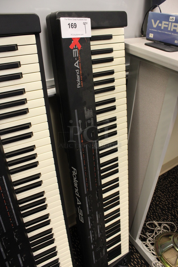 Roland Model A-33 Keyboard. 120 Volts, 1 Phase. 47x10.5x3.5. (2nd Floor: Room 220) - Image 2 of 7