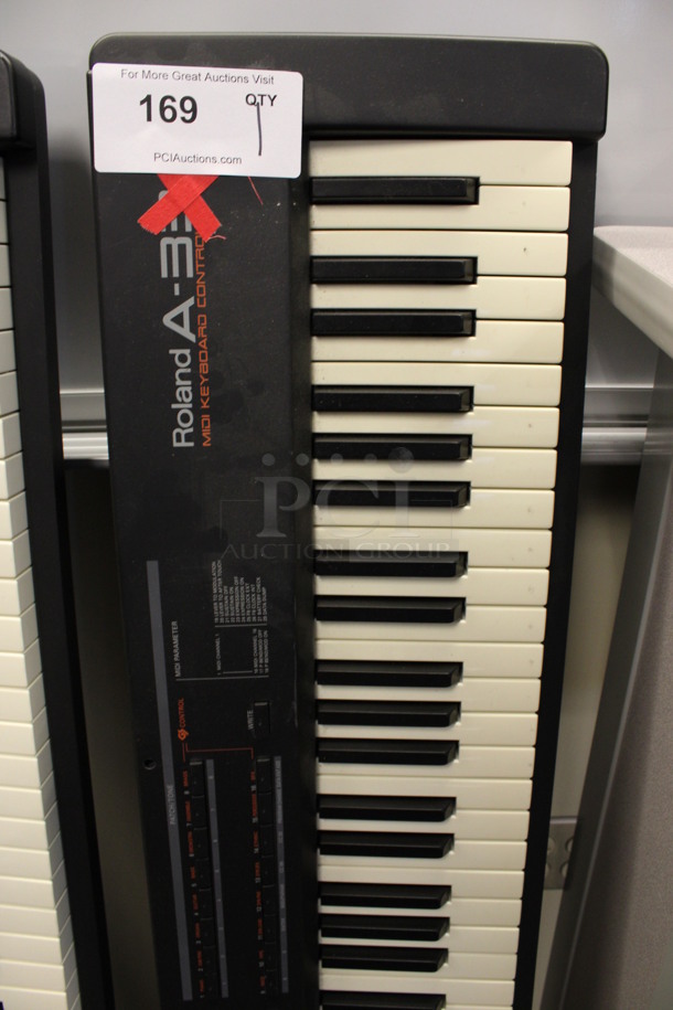 Roland Model A-33 Keyboard. 120 Volts, 1 Phase. 47x10.5x3.5. (2nd Floor: Room 220) - Image 3 of 7