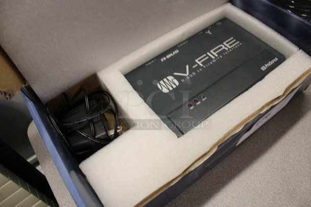 IN ORIGINAL BOX! PreSonus V-Fire R-Bus to FireWire Interface. 8x5x1.5. (2nd Floor: Room 220)   - Image 2 of 4