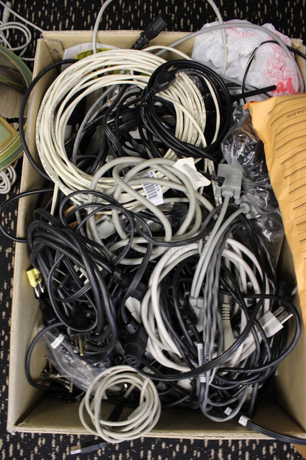 ALL ONE MONEY! Lot of 2 Boxes of Various Wires! (2nd Floor: Room 220) - Image 3 of 4