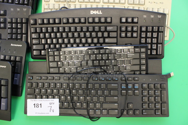 7 Various Computer Keyboards Including IBM and Dell. Includes 18x7.5x1. 7 Times Your Bid! (2nd Floor: Room 220) - Image 3 of 4