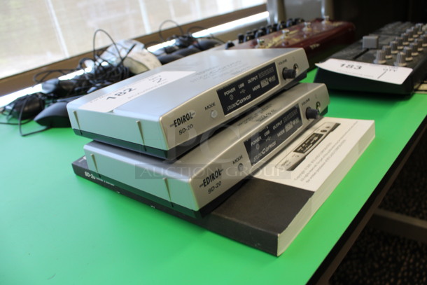 2 Edirol Studio Canvas SD-20 24 Bit Digital Sound Module. 8x6x1.5. 2 Times Your Bid! (2nd Floor: Room 220) - Image 2 of 5
