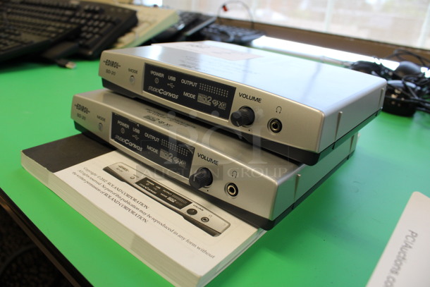 2 Edirol Studio Canvas SD-20 24 Bit Digital Sound Module. 8x6x1.5. 2 Times Your Bid! (2nd Floor: Room 220) - Image 3 of 5