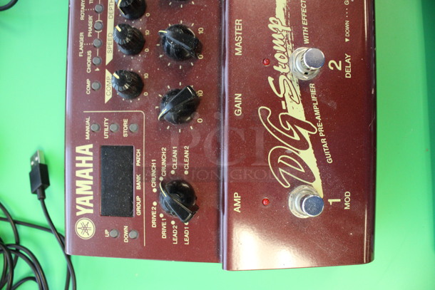 Yamaha DG Stomp Guitar Pre Amplifier. 11x7x2.5. (2nd Floor: Room 220) - Image 3 of 6
