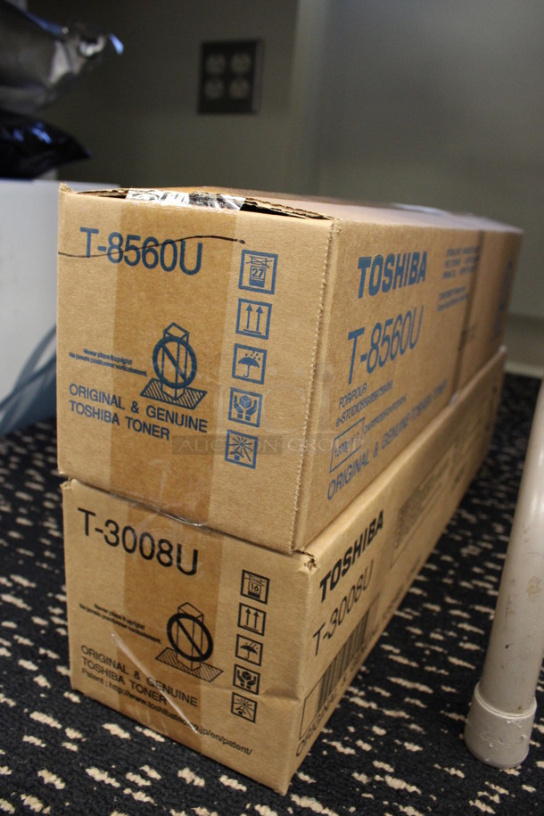 ALL ONE MONEY! Lot of 2 BRAND NEW IN BOX! Toshiba Toner; T-8560U and T-3008U. (2nd Floor: Room 220) - Image 2 of 4