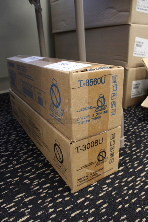 ALL ONE MONEY! Lot of 2 BRAND NEW IN BOX! Toshiba Toner; T-8560U and T-3008U. (2nd Floor: Room 220) - Image 3 of 4