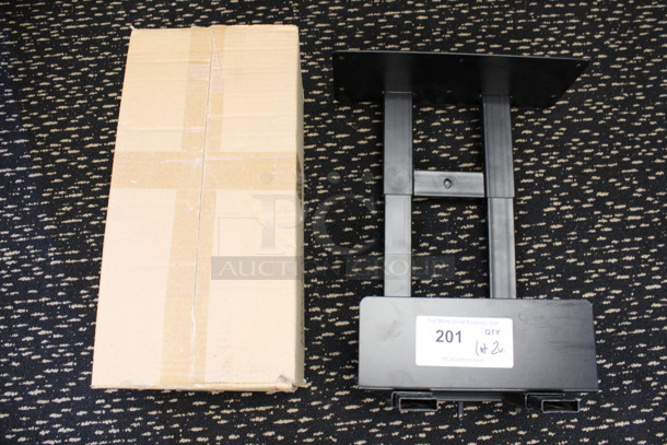 ALL ONE MONEY! Lot of 2 Metal Computer Tower Brackets! Includes 13x16x6. (2nd Floor: Room 220) - Image 1 of 3