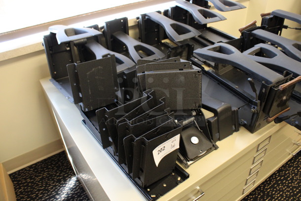 ALL ONE MONEY! Lot of Various Metal Parts and Pieces to Brackets! Includes 19x7x10. (2nd Floor: Room 220) - Image 2 of 3