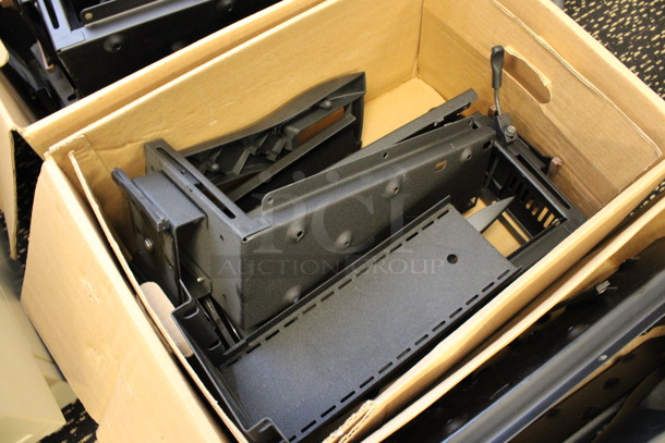 ALL ONE MONEY! Lot of 3 Boxes of Various Metal Parts and Pieces to Brackets! Includes 19x7x10. (2nd Floor: Room 220) - Image 3 of 4