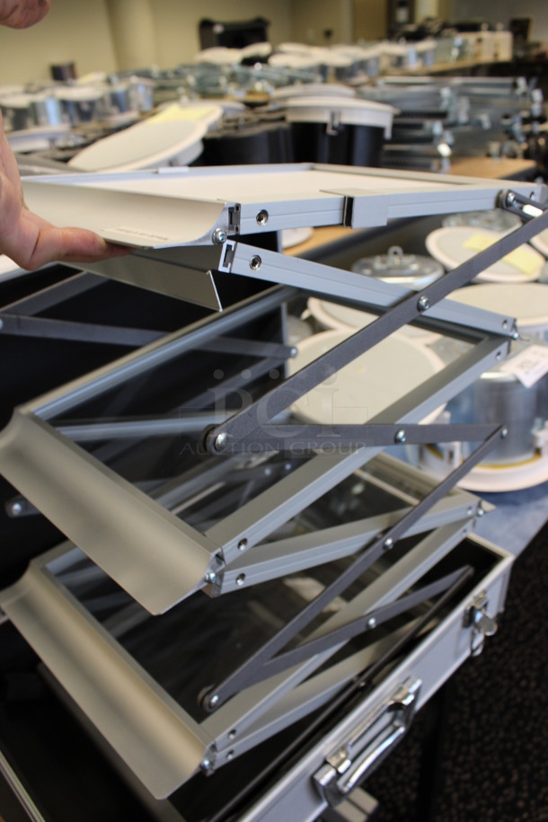 Collapsible Metal Unit in Metal Case. 18x12x6. (2nd Floor: Room 220) - Image 4 of 6