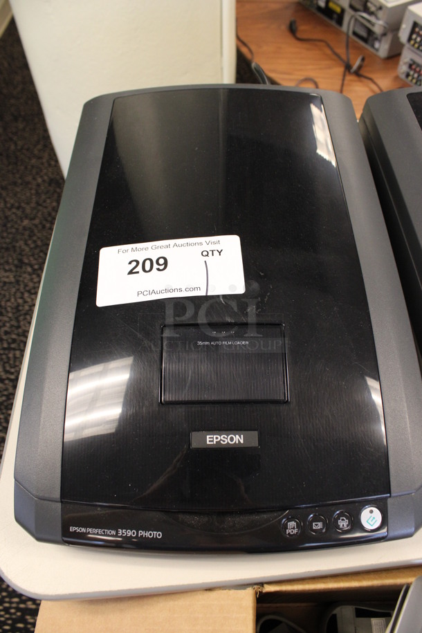 Epson Model J143A Perfection 3590 Photo Scanner. 10.5x16x3. (2nd Floor: Room 220)
