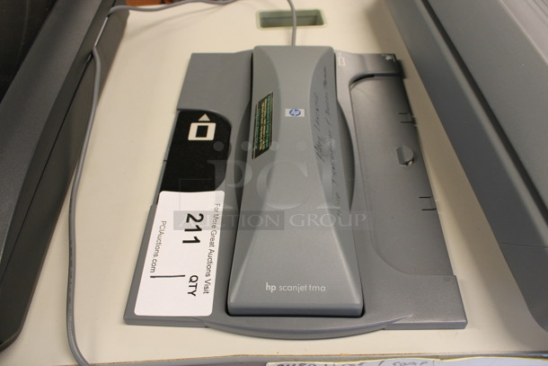 HP Model GRLYB-0312 Scanjet TMA Scanner. 8.5x12x2. (2nd Floor: Room 220)