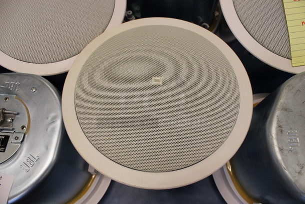 10 JBL Model 26CT Ceiling Loudspeakers w/ Metal Flush Ceiling Mount Brackets. 10x10x8. 10 Times Your Bid! (2nd Floor: Room 220) - Image 2 of 5