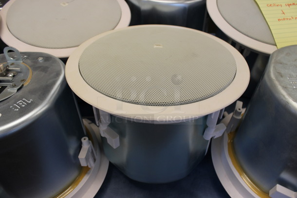10 JBL Model 26CT Ceiling Loudspeakers w/ Metal Flush Ceiling Mount Brackets. 10x10x8. 10 Times Your Bid! (2nd Floor: Room 220) - Image 3 of 5
