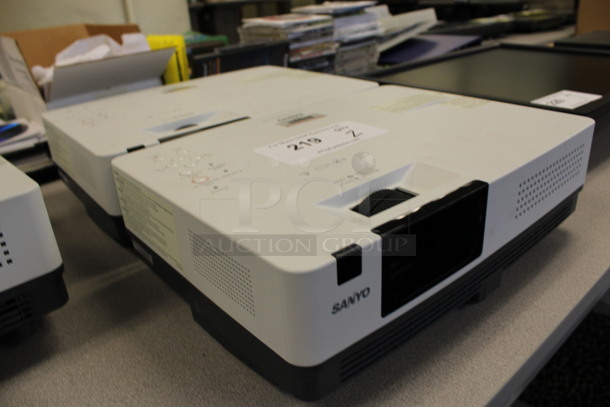 2 Sanyo Model PLC-XK3010 Projector. 10-120 Volts, 1 Phase. 13x10x4. 2 Times Your Bid! (2nd Floor: Room 220) - Image 3 of 4