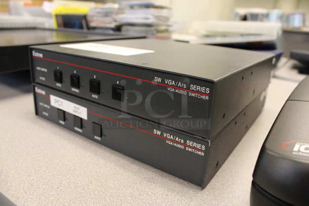 2 Extron SW VGA / Ars Series VGA / Audio Switchers. 9x9.5x2. 2 Times Your Bid! (2nd Floor: Room 220) - Image 2 of 5