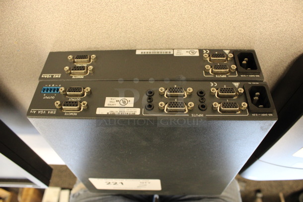 2 Extron SW VGA / Ars Series VGA / Audio Switchers. 9x9.5x2. 2 Times Your Bid! (2nd Floor: Room 220) - Image 4 of 5