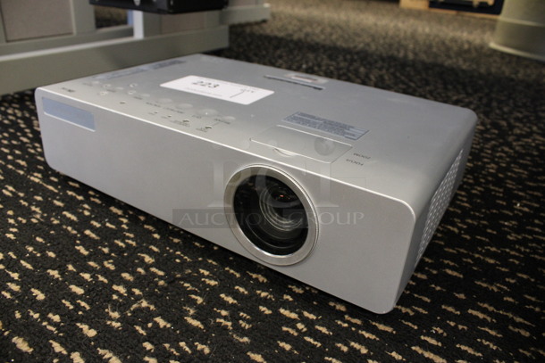 Panasonic Model PT-LB90NTU LCD Projector. 100-240 Volts, 1 Phase. 14.5x9.5x4. (2nd Floor: Room 220) - Image 2 of 4