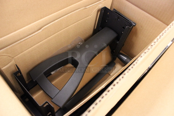 5 BRAND NEW IN BOX! CompX Ergonomx Black Metal Computer Tower Brackets. 7x18x9. 5 Times Your Bid! (2nd Floor: Room 220) - Image 2 of 4