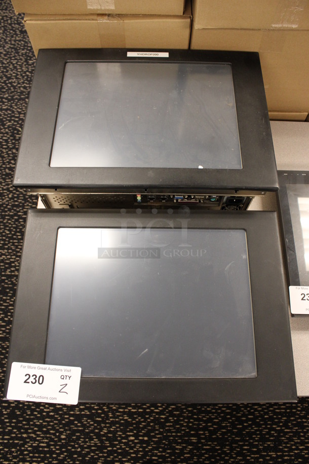 2 Arista Model ADM-1515BP Monitors. 16.5x12x5.5, 16.5x12x8. 2 Times Your Bid! (2nd Floor: Room 220)