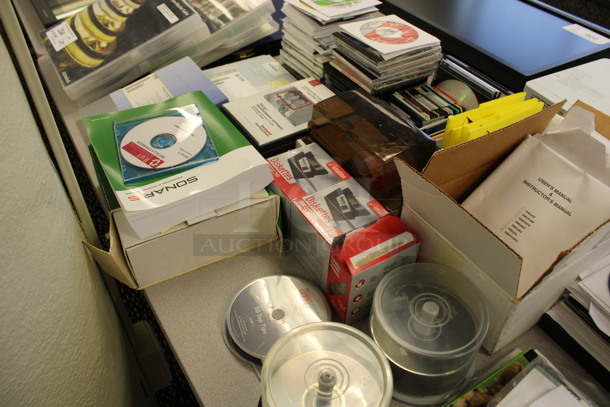 ALL ONE MONEY! Lot of Various CDs on Tabletop Including Autodesk Education Master Suite Case! (2nd Floor: Room 220) - Image 3 of 7